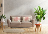 Ferna Abstract Reversible Indoor/Outdoor Rectangular Pillow