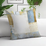 Ferris Abstract Spun Polyester Indoor/Outdoor Reversible Throw Pillow