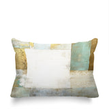 Ferris Abstract Spun Polyester Indoor/Outdoor Reversible Throw Pillow