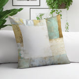 Ferris Abstract Spun Polyester Indoor/Outdoor Reversible Throw Pillow