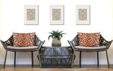 Dibi Zebra Print Indoor/Outdoor Reversible Rectangular Pillow