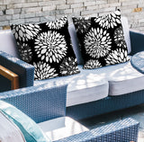 Fiesta Floral Reversible Indoor/Outdoor Square Pillow