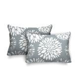 Fiesta Floral Reversible Indoor/Outdoor Rectangular Pillow
