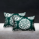 Fiesta Floral Reversible Indoor/Outdoor Rectangular Pillow