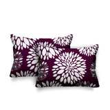 Fiesta Floral Reversible Indoor/Outdoor Rectangular Pillow