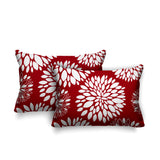 Fiesta Floral Reversible Indoor/Outdoor Rectangular Pillow