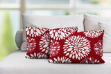 Fiesta Floral Reversible Indoor/Outdoor Rectangular Pillow