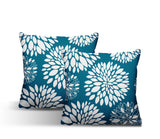 Fiesta Floral Reversible Indoor/Outdoor Square Pillow