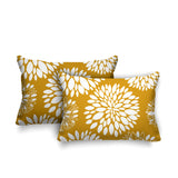 Fiesta Floral Reversible Indoor/Outdoor Rectangular Pillow