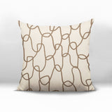 Fina Abstract Reversible Indoor/Outdoor Square Pillow