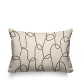 Fina Abstract Reversible Indoor/Outdoor Rectangle Pillow
