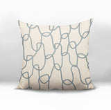 Fina Abstract Reversible Indoor/Outdoor Square Pillow