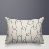 Fina Abstract Reversible Indoor/Outdoor Rectangle Pillow