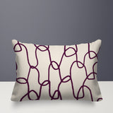 Fina Abstract Reversible Indoor/Outdoor Rectangle Pillow