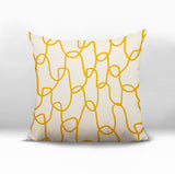 Fina Abstract Reversible Indoor/Outdoor Square Pillow