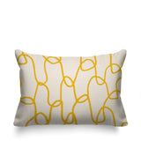 Fina Abstract Reversible Indoor/Outdoor Rectangle Pillow