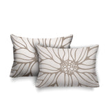 Fiona Floral Reversible Indoor/Outdoor Rectangular Pillow