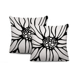 Fiona Floral Reversible Indoor/Outdoor Square Pillow