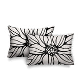 Fiona Floral Reversible Indoor/Outdoor Rectangular Pillow