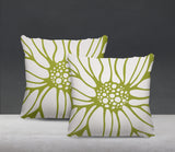 Fiona Floral Reversible Indoor/Outdoor Square Pillow