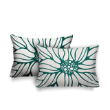 Fiona Floral Reversible Indoor/Outdoor Rectangular Pillow