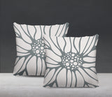 Fiona Floral Reversible Indoor/Outdoor Square Pillow