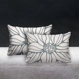 Fiona Floral Reversible Indoor/Outdoor Rectangular Pillow