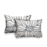 Fiona Floral Reversible Indoor/Outdoor Rectangular Pillow