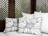 Fiona Floral Reversible Indoor/Outdoor Rectangular Pillow