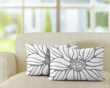Fiona Floral Reversible Indoor/Outdoor Rectangular Pillow
