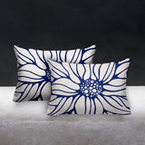 Fiona Floral Reversible Indoor/Outdoor Rectangular Pillow