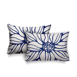 Fiona Floral Reversible Indoor/Outdoor Rectangular Pillow