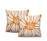 Fiona Floral Reversible Indoor/Outdoor Square Pillow