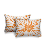 Fiona Floral Reversible Indoor/Outdoor Rectangular Pillow