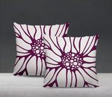 Fiona Floral Reversible Indoor/Outdoor Square Pillow