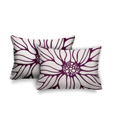 Fiona Floral Reversible Indoor/Outdoor Rectangular Pillow