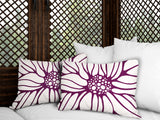 Fiona Floral Reversible Indoor/Outdoor Rectangular Pillow