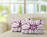 Fiona Floral Reversible Indoor/Outdoor Rectangular Pillow