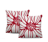 Fiona Floral Reversible Indoor/Outdoor Square Pillow