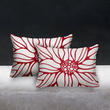 Fiona Floral Reversible Indoor/Outdoor Rectangular Pillow