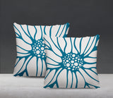 Fiona Floral Reversible Indoor/Outdoor Square Pillow