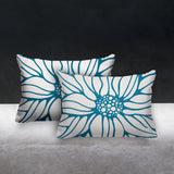 Fiona Floral Reversible Indoor/Outdoor Rectangular Pillow