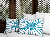 Fiona Floral Reversible Indoor/Outdoor Rectangular Pillow