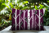Fiore Bird Reversible Indoor/Outdoor Square Pillow