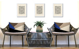 Fira Spun Polyester Indoor/Outdoor Throw Pillow