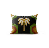 Fisal Microsuede Lumbar Throw Pillow