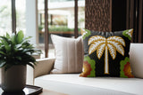 Fisal Microsuede Square Throw Pillow