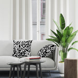 Flo Square Indoor/Outdoor Throw Pillow