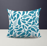 Flo Square Indoor/Outdoor Throw Pillow