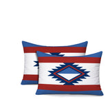 Founding 2 Sets Indoor/Outdoor Reversible Rectangular Pillow